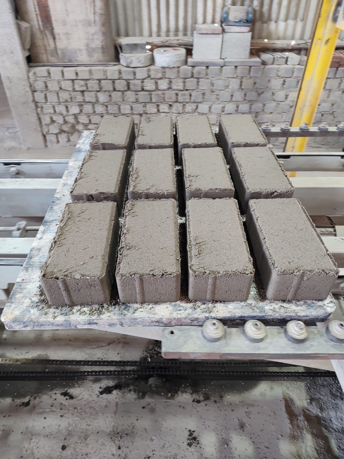 Fabricação de paver utilizando tábua de PVC